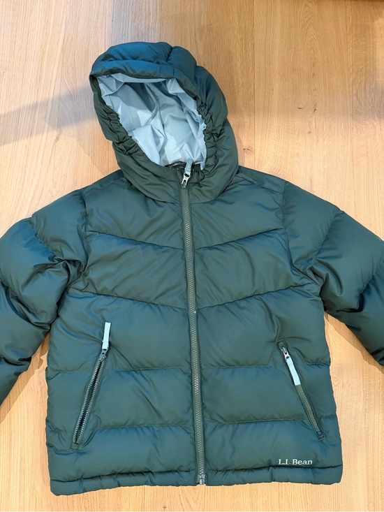 L.L. Bean Other - L.L.Bean Kids’ DownTek Hooded Puffer Jacket M 10–12 – See Description